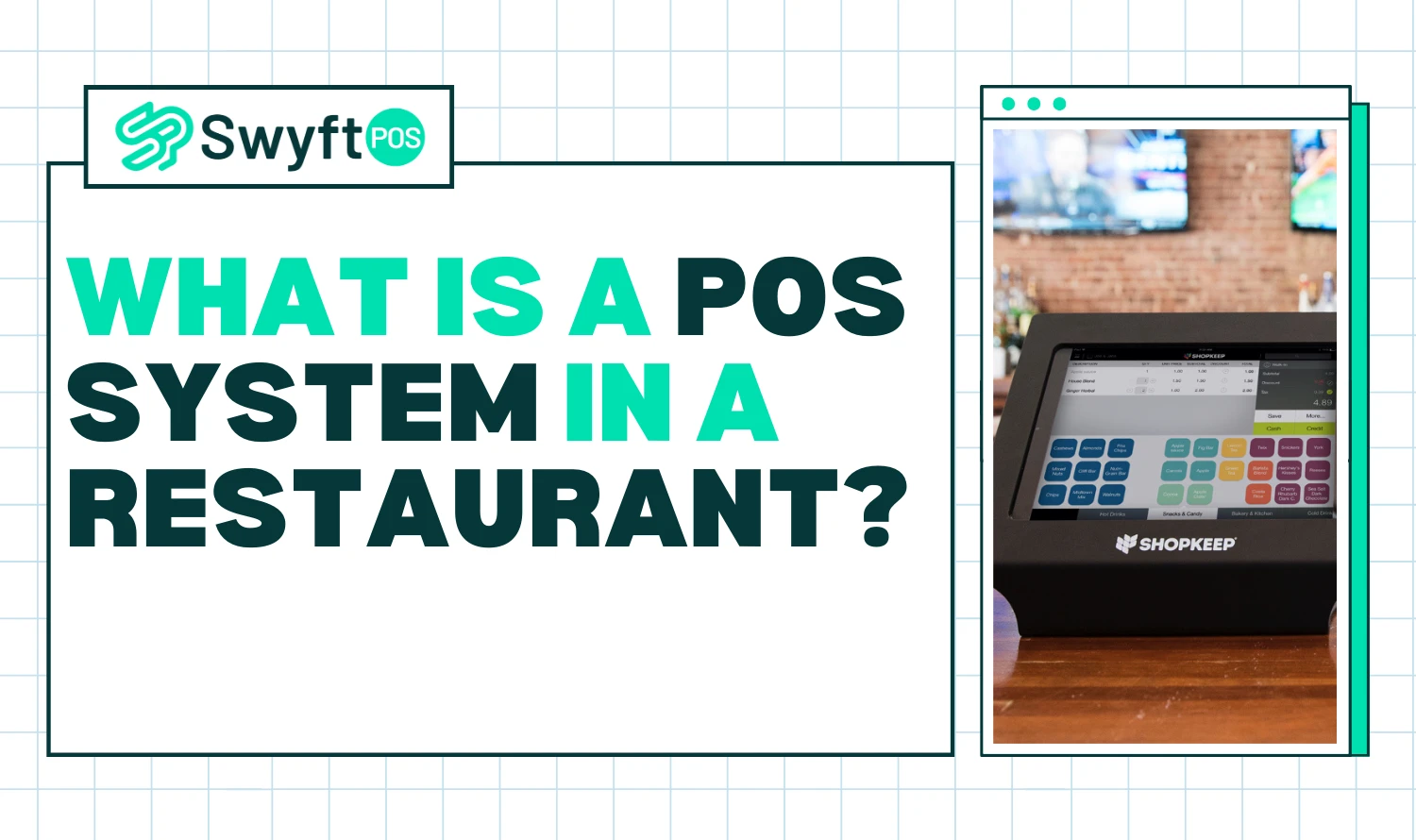 Why Does Your Restaurant Need a POS System