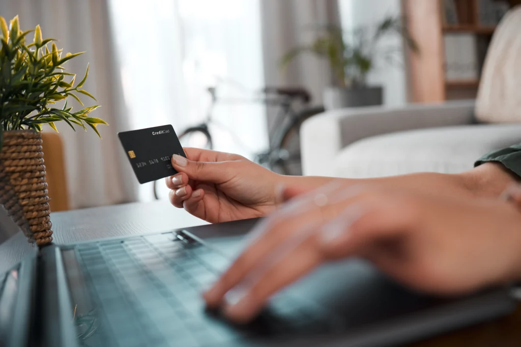 Using card for POS credit transaction