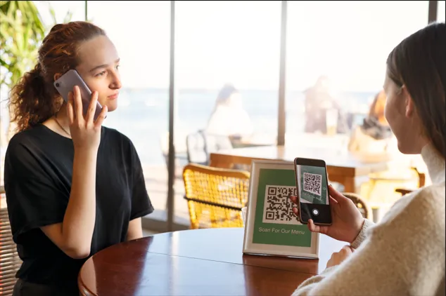 Mobile QR payment during retail store checkout