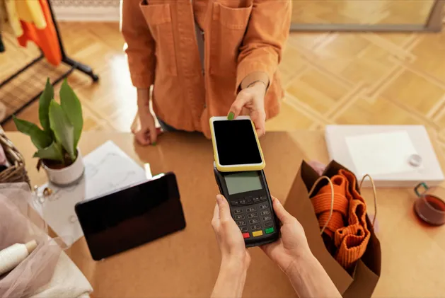 Contactless payment at retail checkout